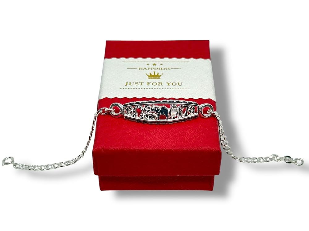 Pulsera O Esclava De La Suerte En Plata 925 Garantizado 17cm - Angeles Joyas