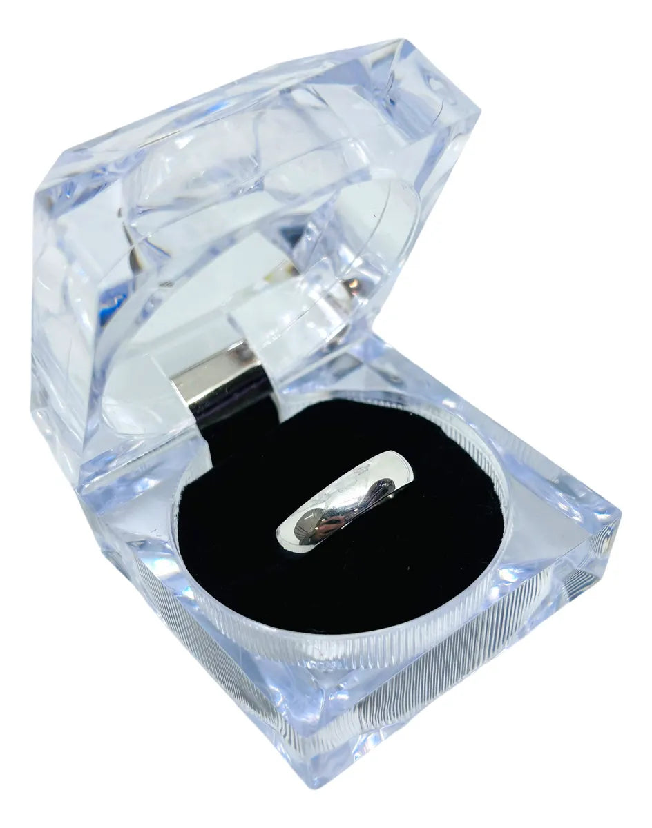 Anillo Argolla Lisa 6mm 1 Pieza En Plata 925 Garantizada