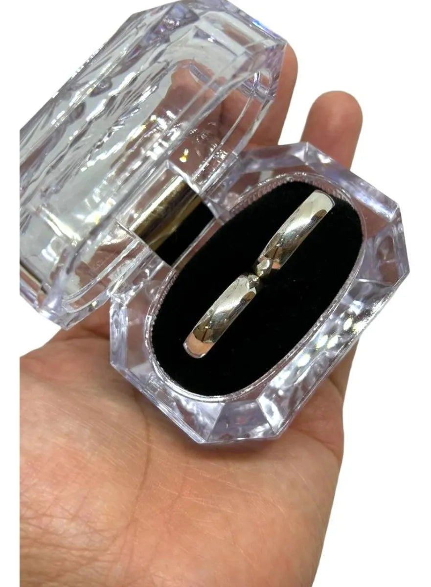 Par De Argollas De Matrimonio Plata 925 Garantizadas Gruesas